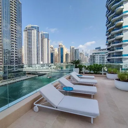 Exceptional 3Bedroom With The Incredible View In Dubai Marina Exterior photo