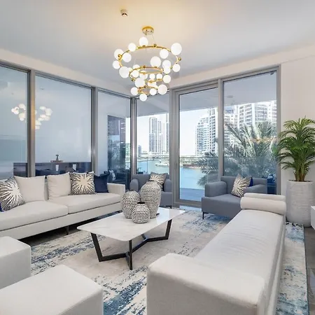 Exceptional 3Bedroom With The Incredible View In Dubai Marina Exterior photo
